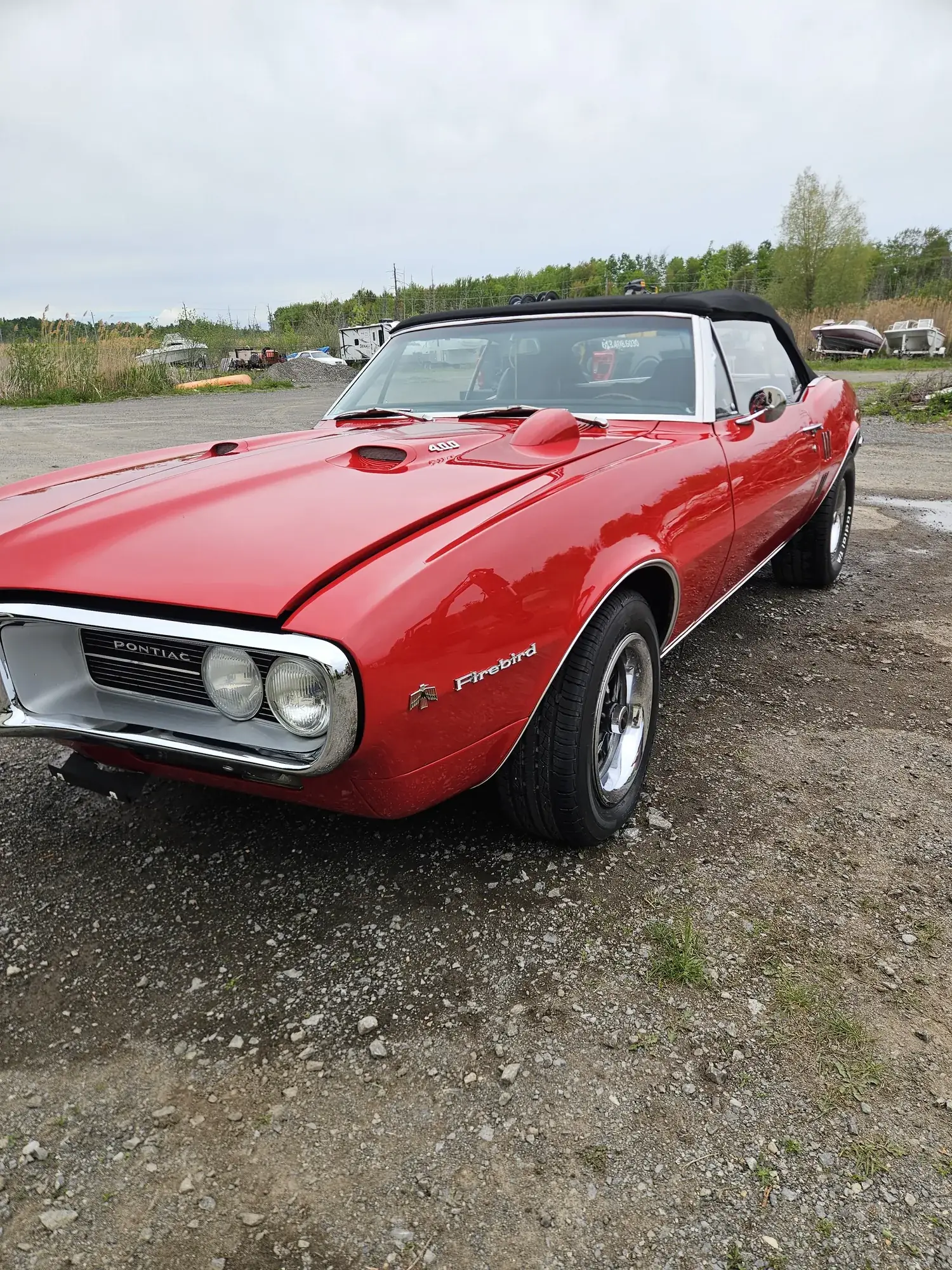 Coated classic car