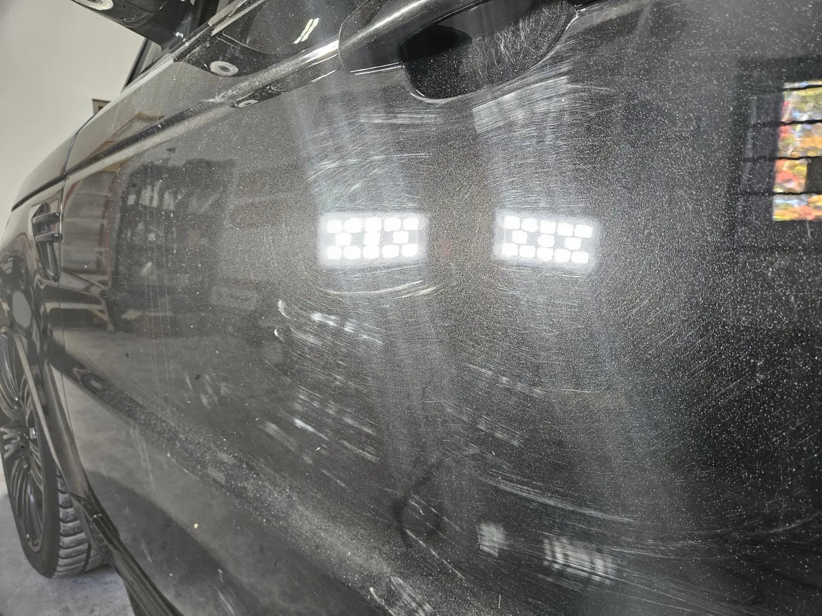 Ceramic coating, Range Rover, before correction